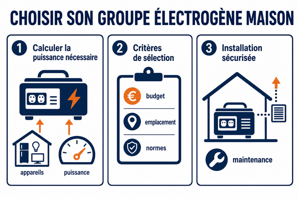 Choisir son groupe électrogène maison