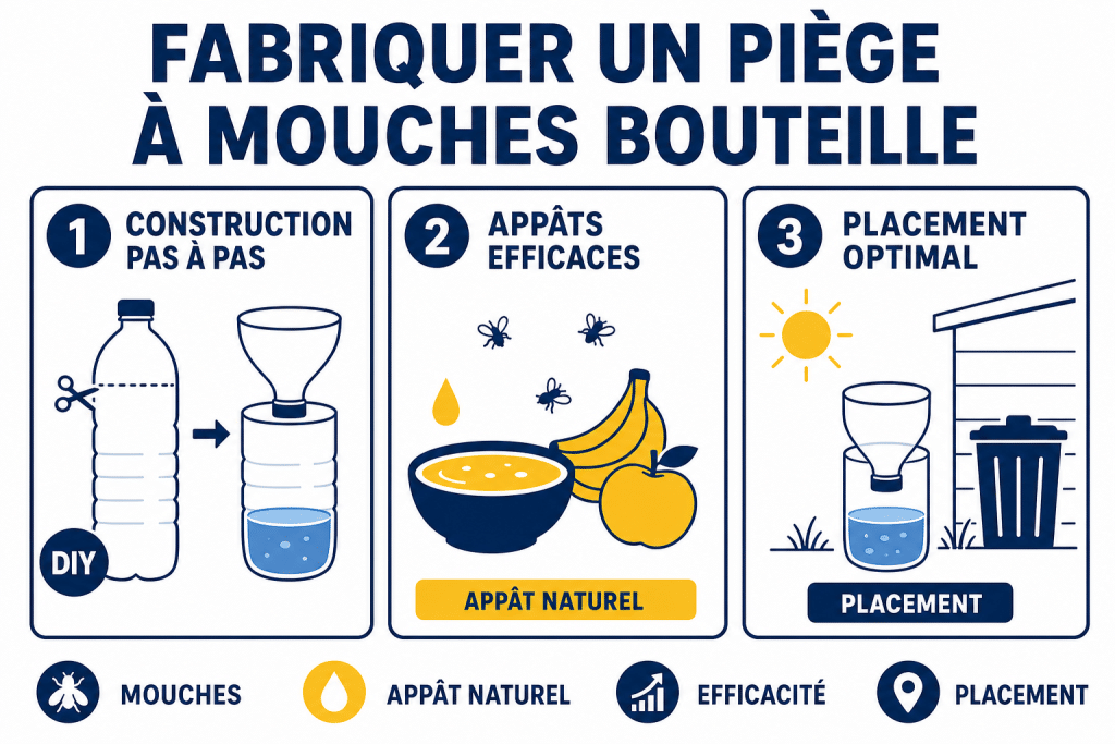 Fabriquer un piège à mouches bouteille